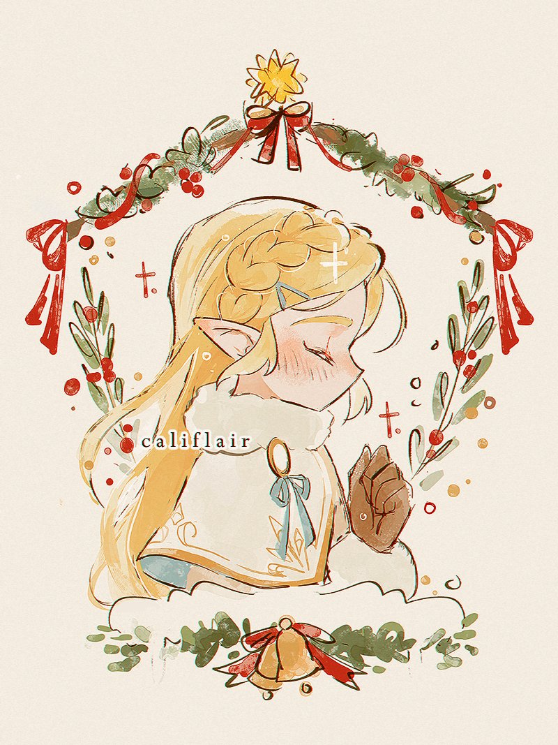 Princess Zelda (Christmas) Rule 34 Image