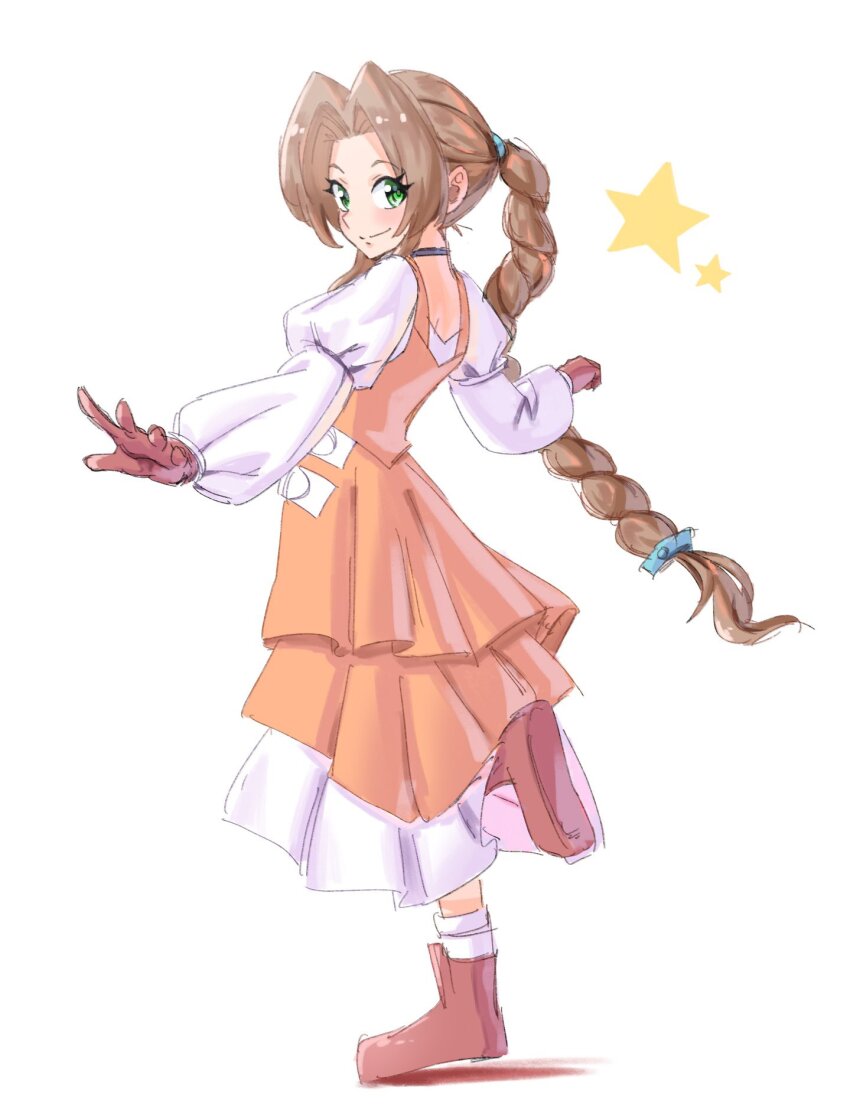 Aerith Gainsborough (Final Fantasy) Rule 34 Image