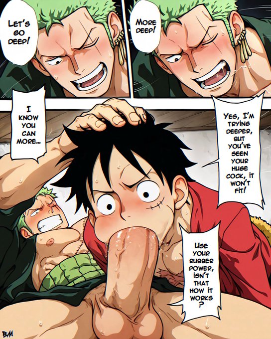 Monkey D Luffy (One Piece) Rule 34 Image