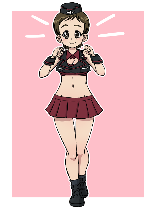 Hida Ema (Girls Und Panzer) Rule 34 Image