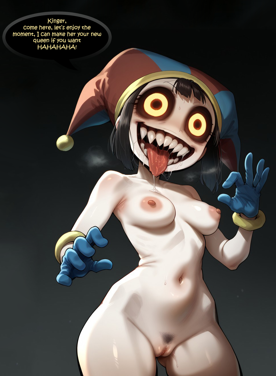 Pomni (The Amazing Digital Circus) Rule 34 Image