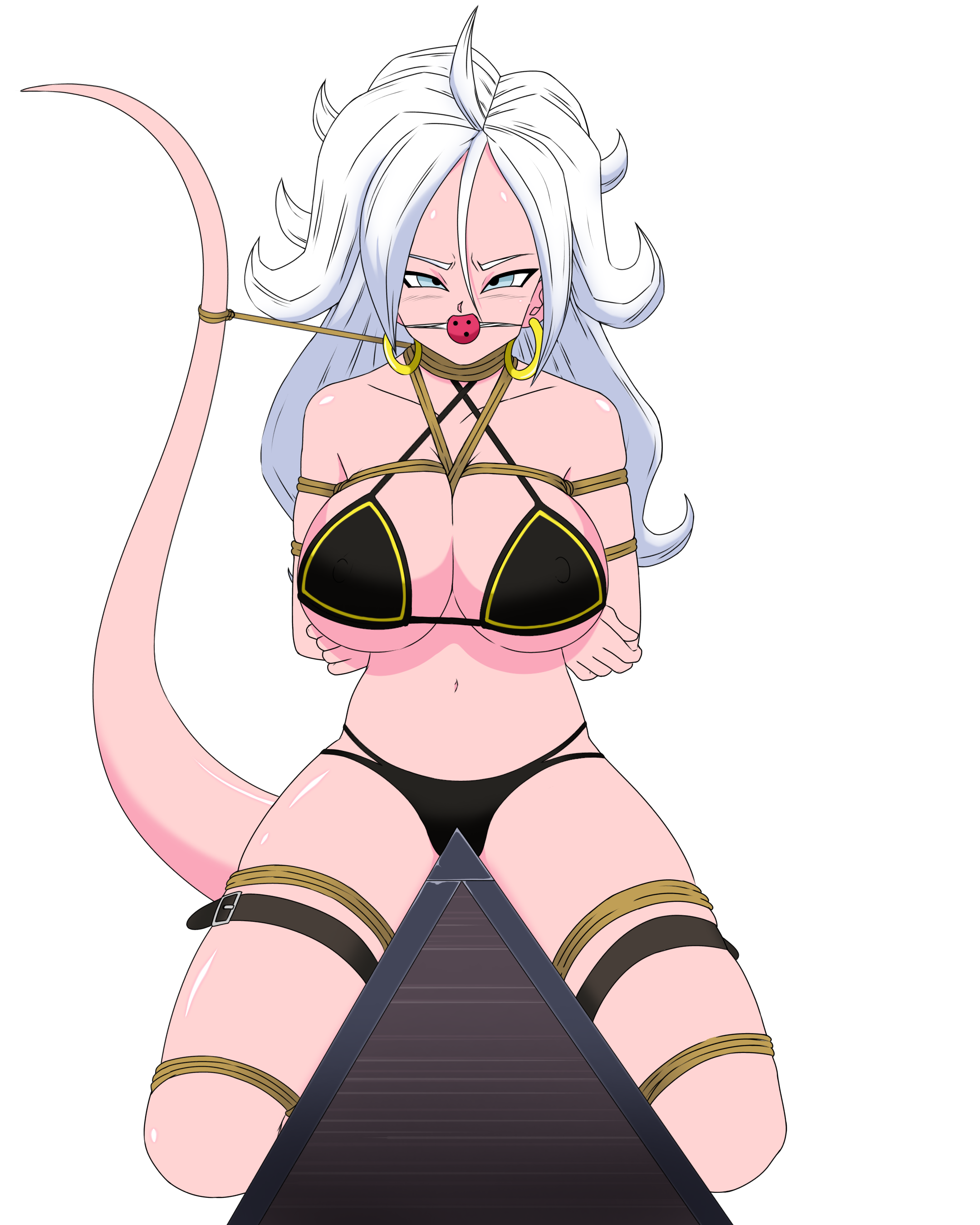 Android 21 (Dragon Ball) Rule 34 Image