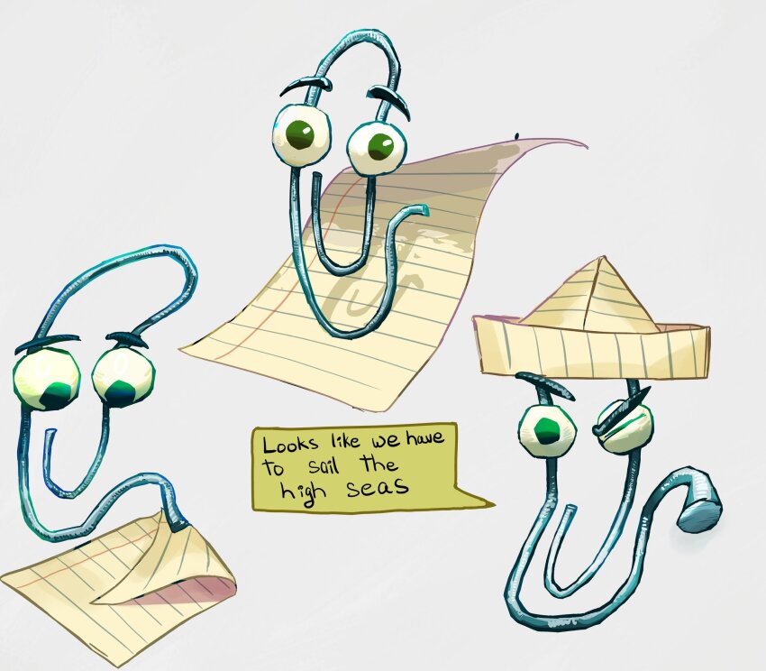 Clippy (Microsoft) Rule 34 Image
