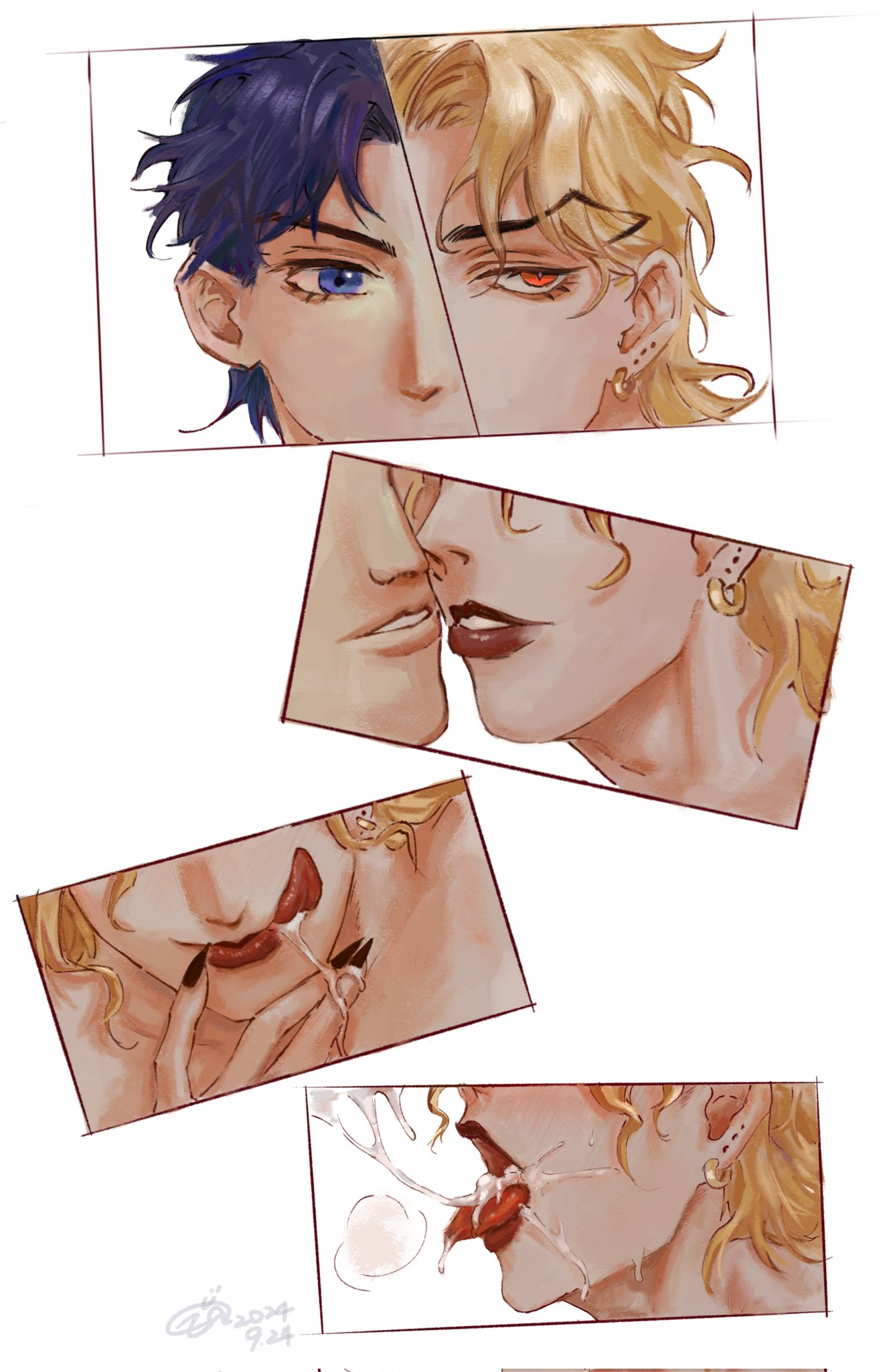 Dio Brando (Jojo'S Bizarre Adventure) Rule 34 Image