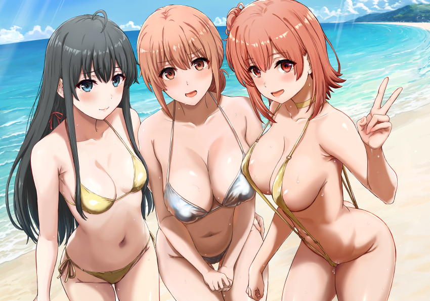 Yuigahama Yui (Yahari Ore No Seishun Lovecome Wa Machigatteiru.) Rule 34 Image