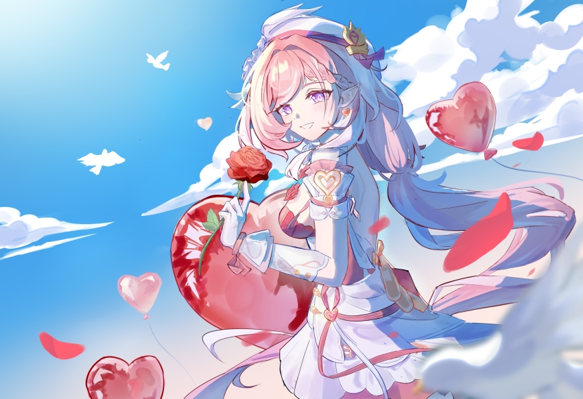 Elysia (Hi Love Elf) (Honkai Impact) Rule 34 Image