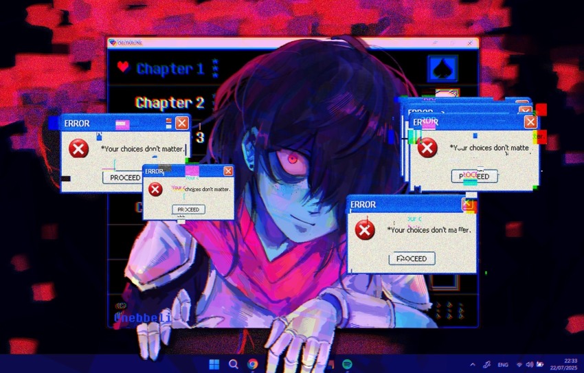 Kris (Deltarune) Rule 34 Image