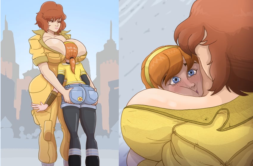 April O'Neil (Tmnt 2012) Rule 34 Image