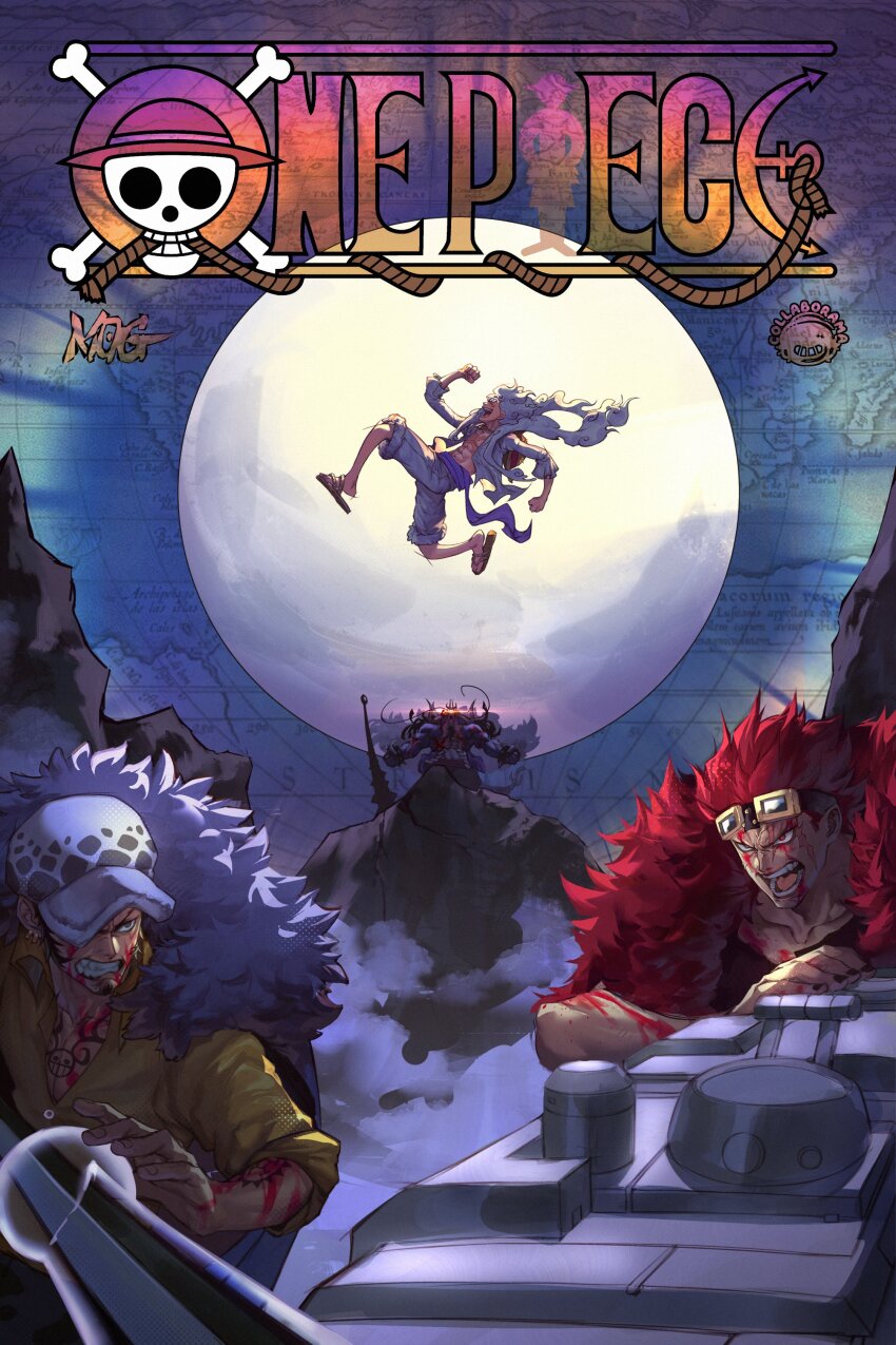 Eustass Kid (Monkey D. Luffy) Rule 34 Image