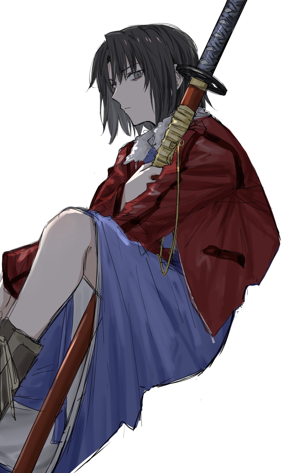 Ryougi Shiki (Kara No Kyoukai) Rule 34 Image