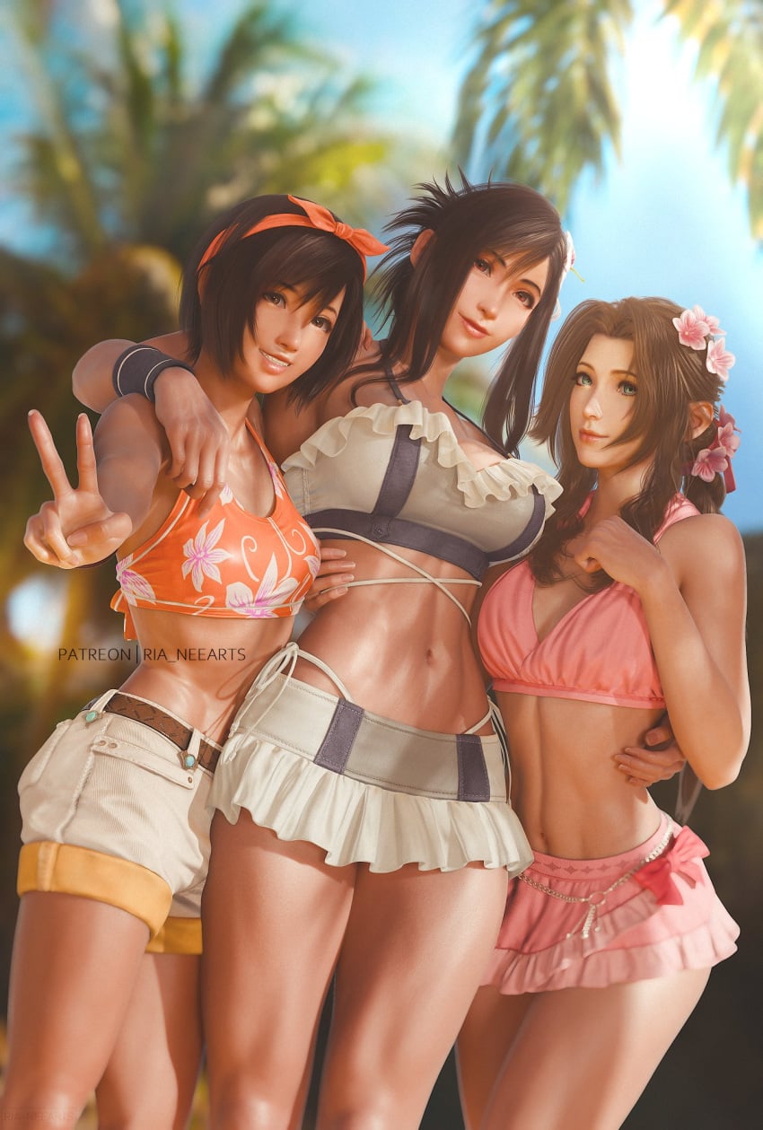Aerith Gainsborough (Final Fantasy) Rule 34 Image