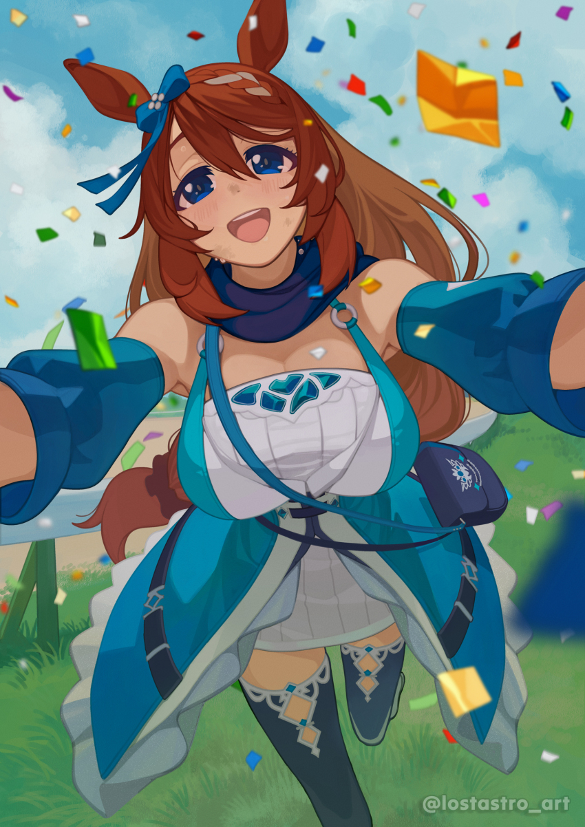 Super Creek (Murmuring Stream) (Umamusume) Rule 34 Image