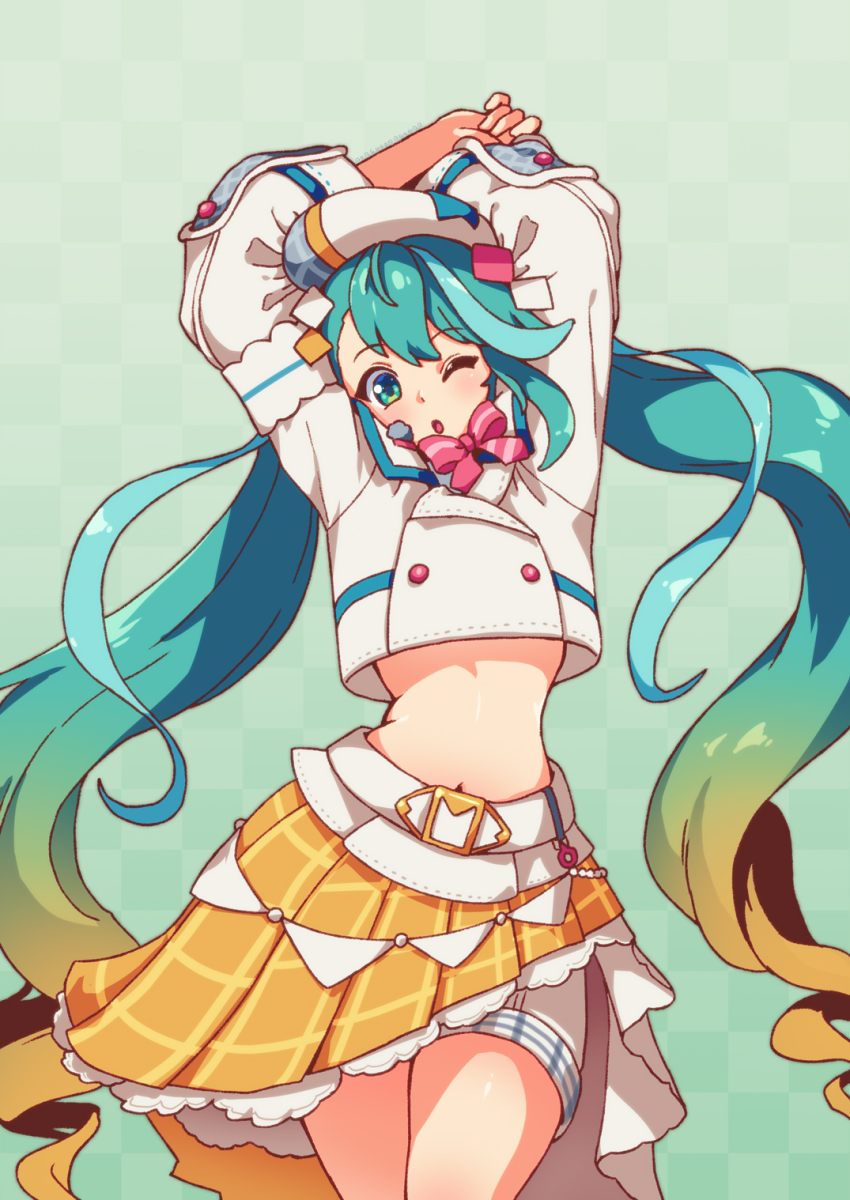 Hatsune Miku (Magical Mirai (Vocaloid)) Rule 34 Image
