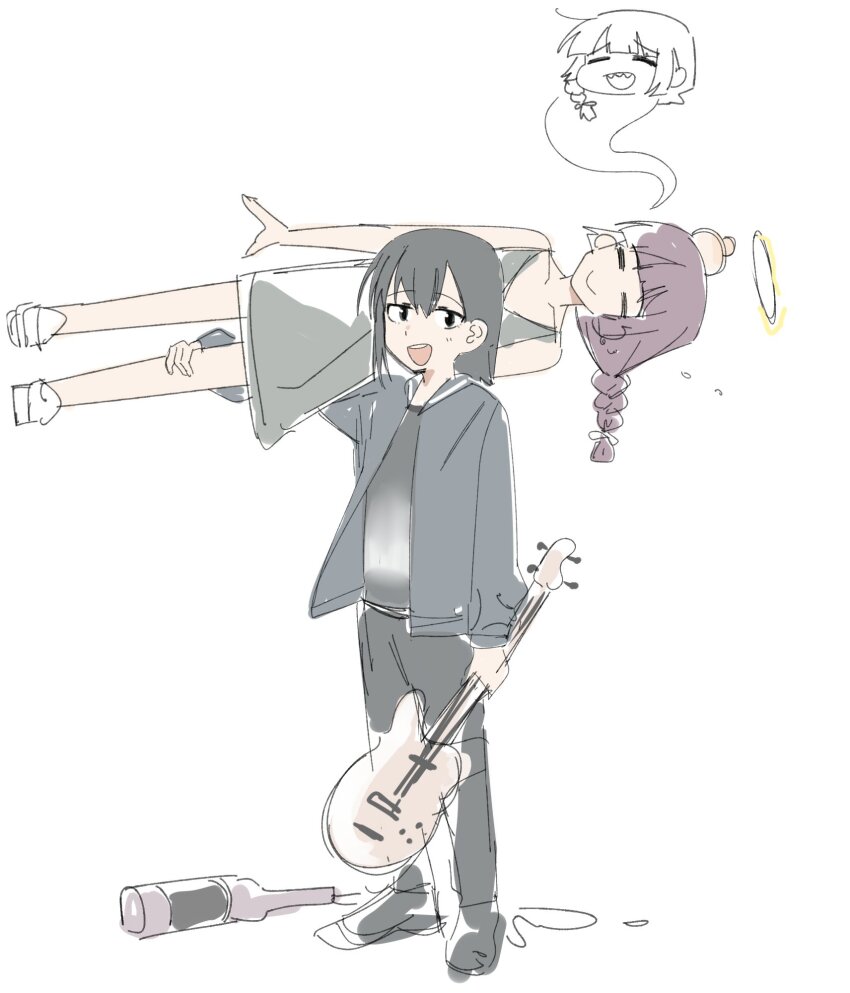 Hiroi Kikuri (Bocchi The Rock!) Rule 34 Image