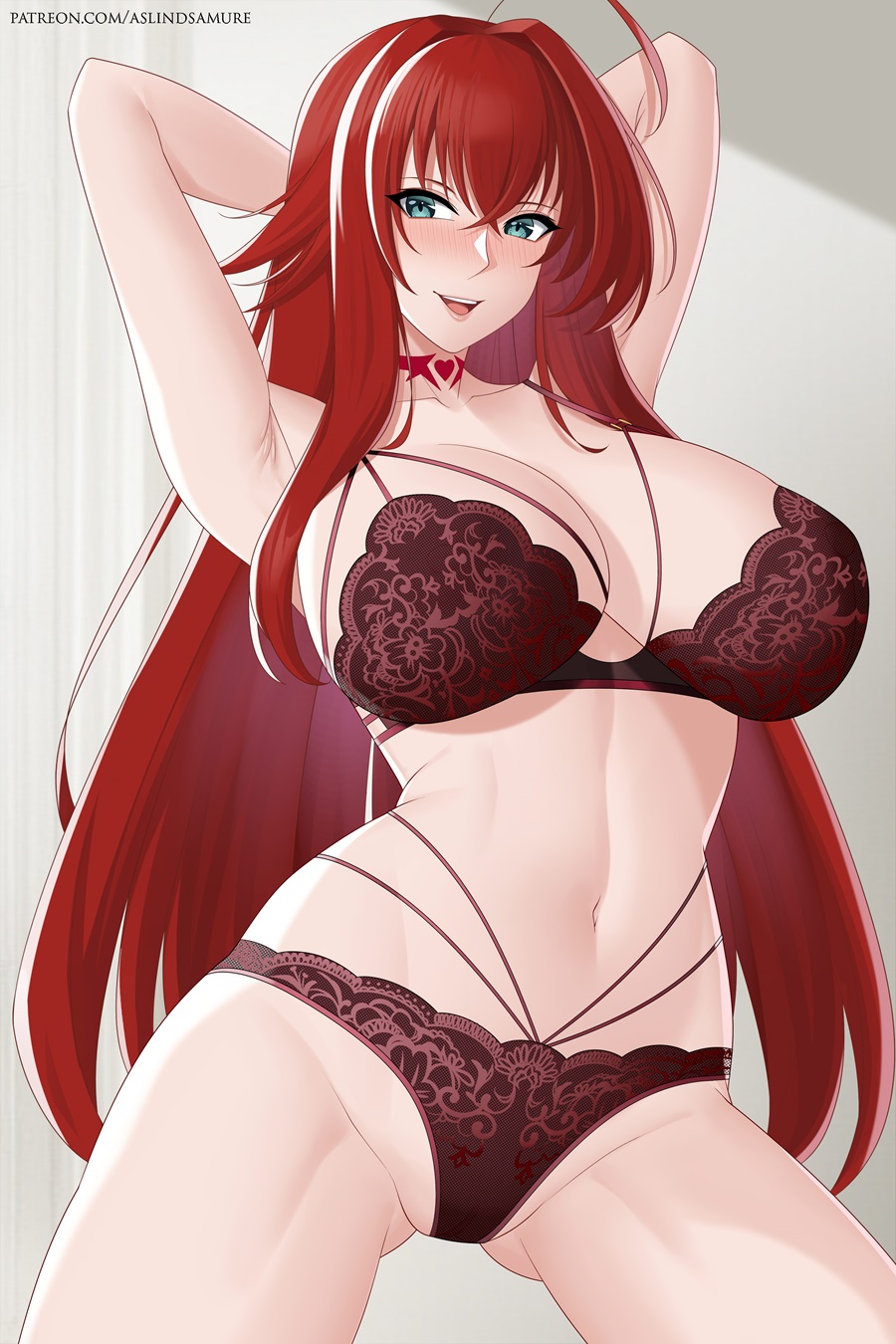 Rias Gremory (High School Dxd) Rule 34 Image