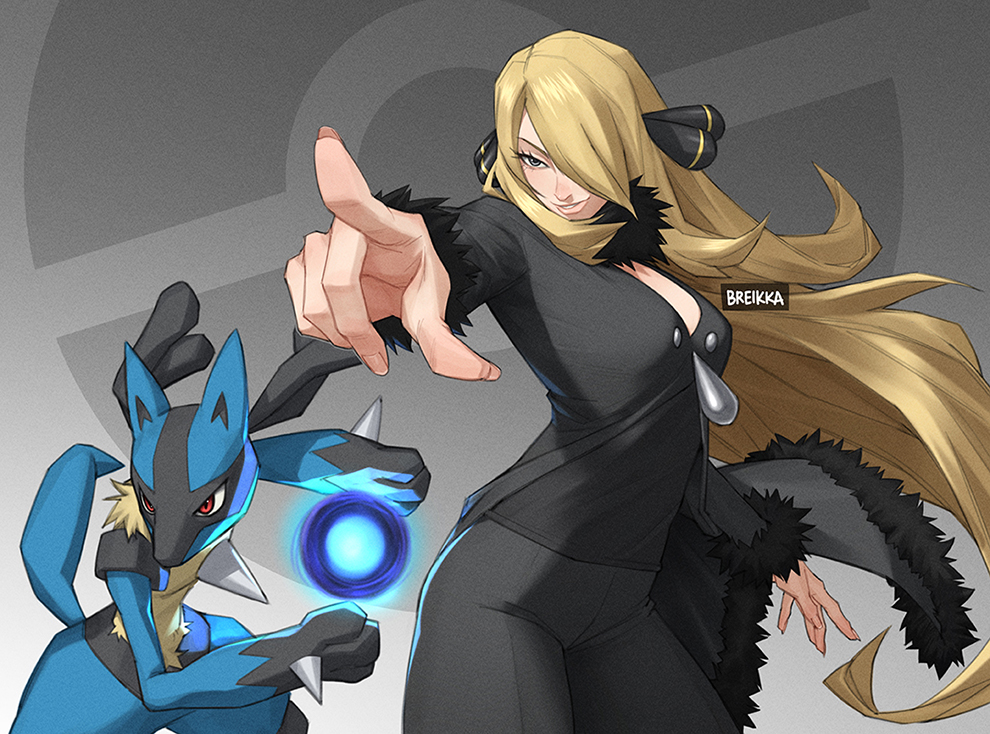 Cynthia (Pokemon) Rule 34 Image