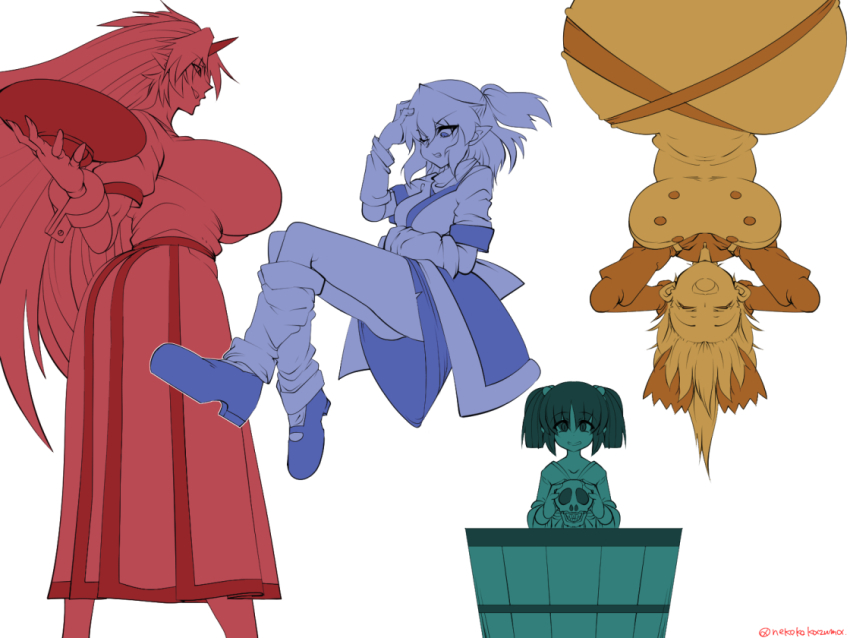 Hoshiguma Yuugi (Touhou) Rule 34 Image