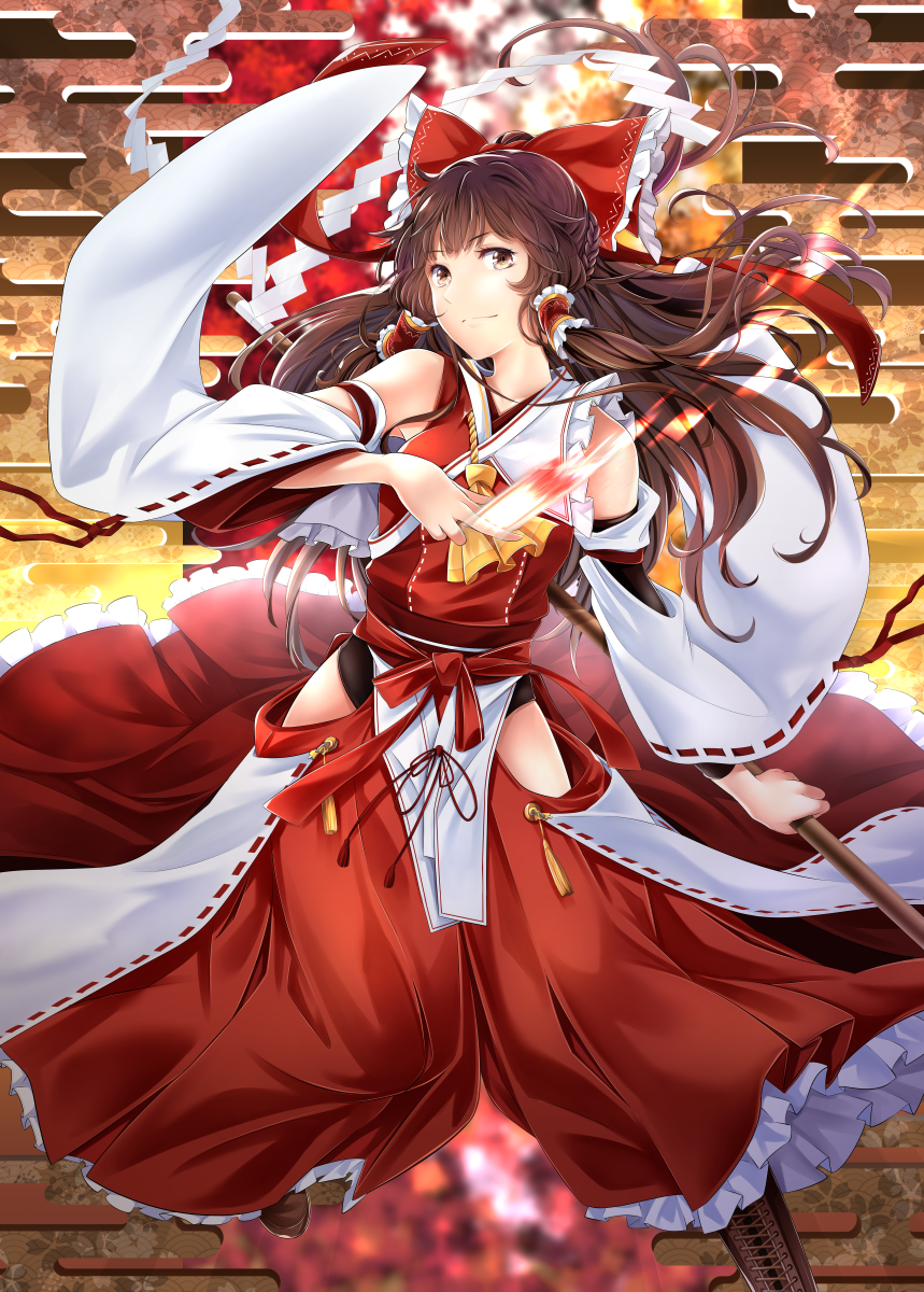 Hakurei Reimu (Touhou) Rule 34 Image