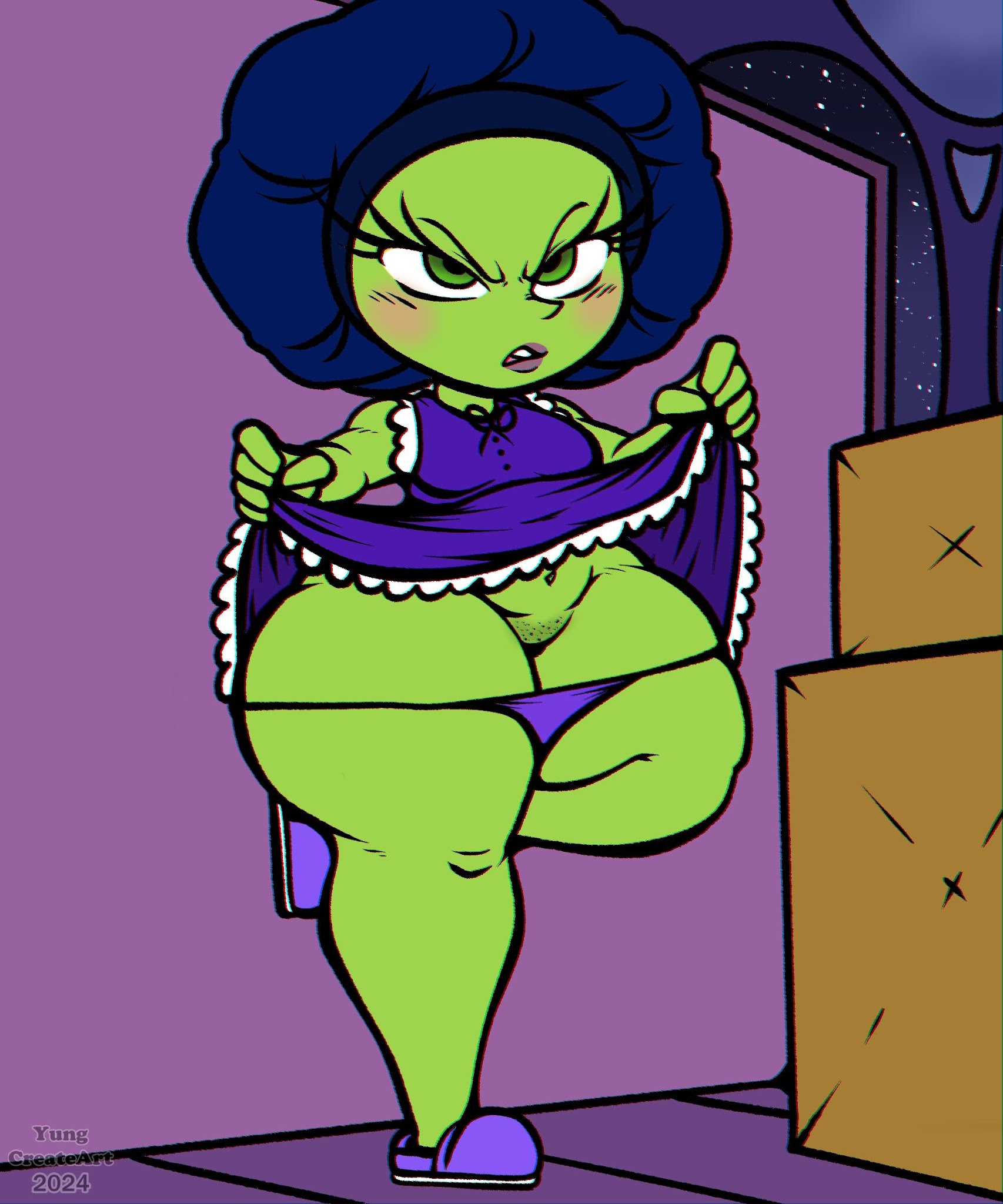 Disgust (Inside Out) Rule 34 Image