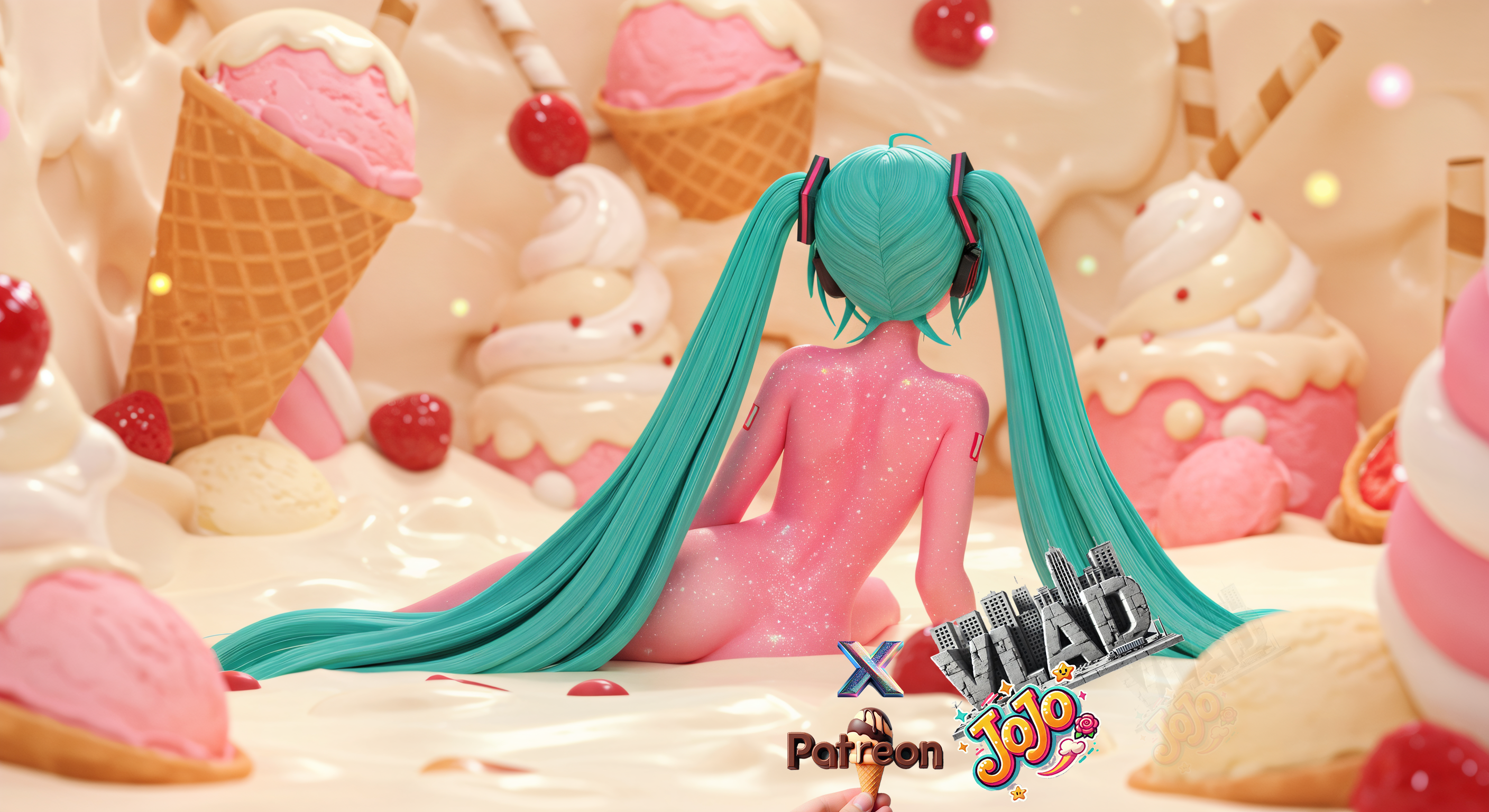 Hatsune Miku (Vocaloid) Rule 34 Image