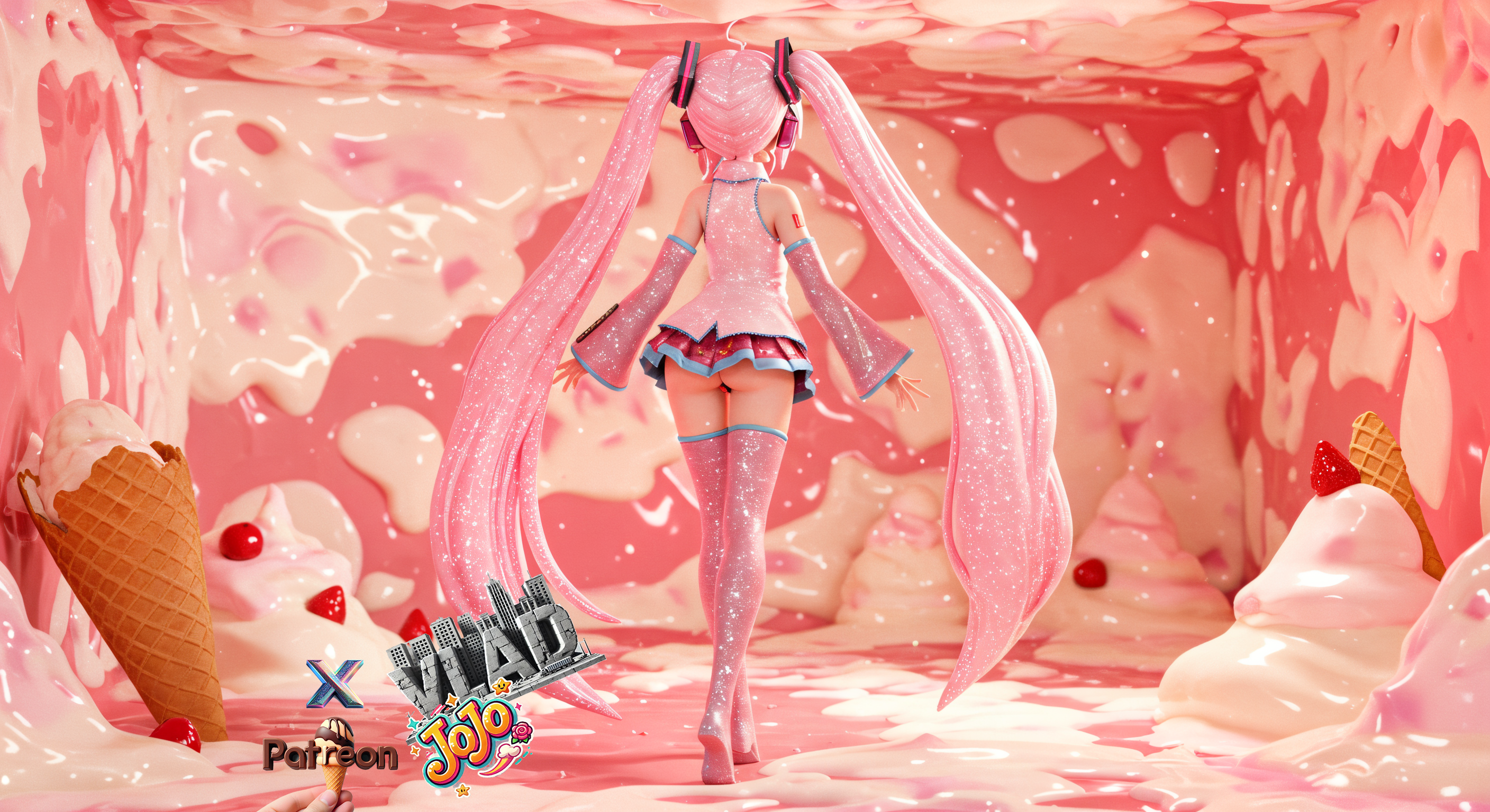 Hatsune Miku (Vocaloid) Rule 34 Image