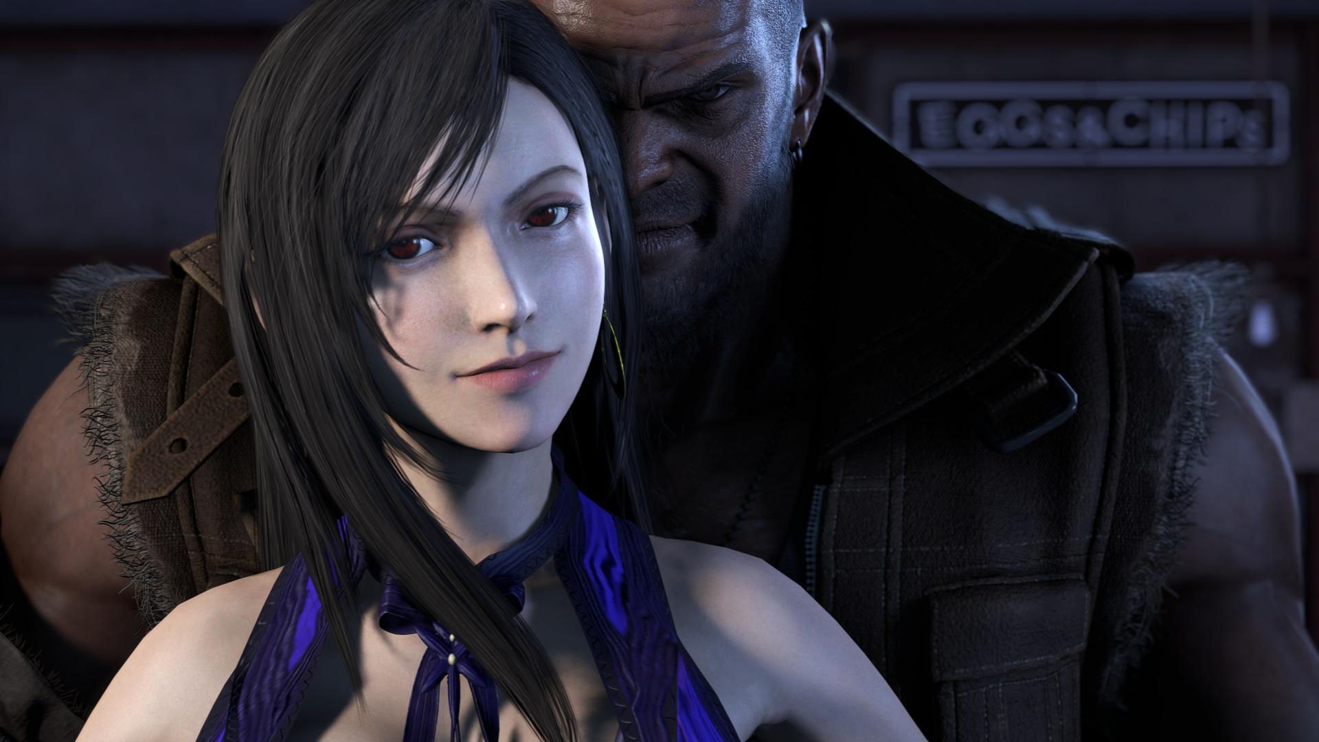 Barret Wallace (Final Fantasy) Rule 34 Image
