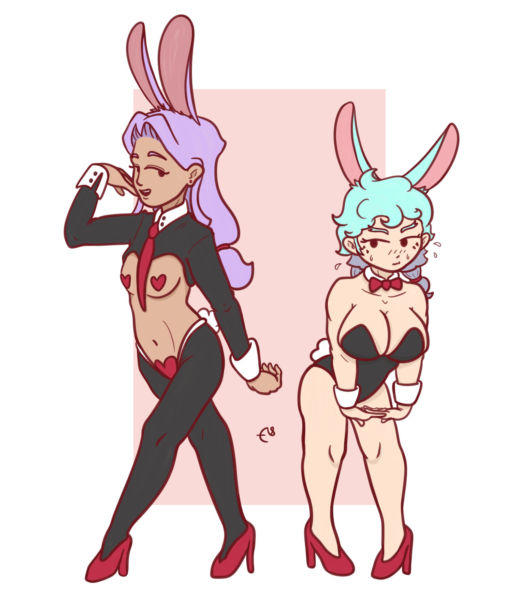 Blue Hair Rule 34 Image