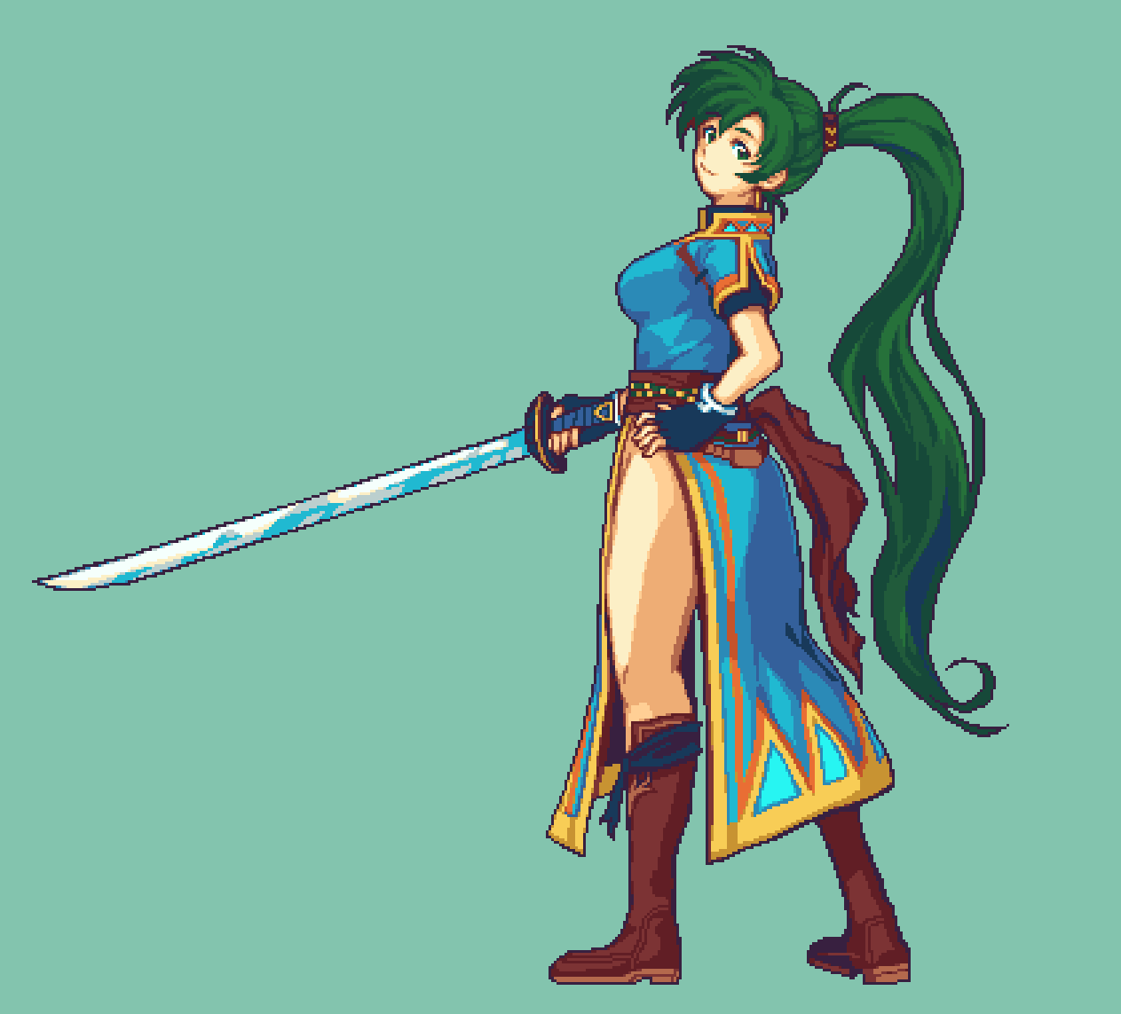 Lyn (Fire Emblem) Rule 34 Image