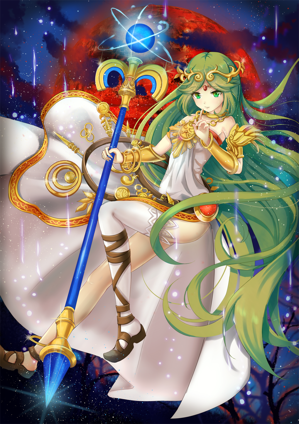 Palutena (Kid Icarus) Rule 34 Image