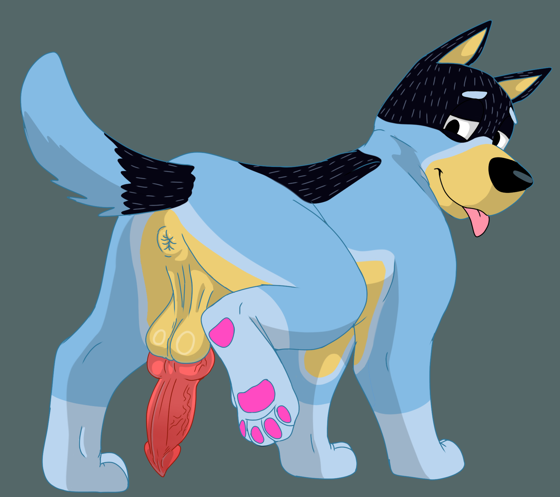 Bluey (Series) Rule 34 Image