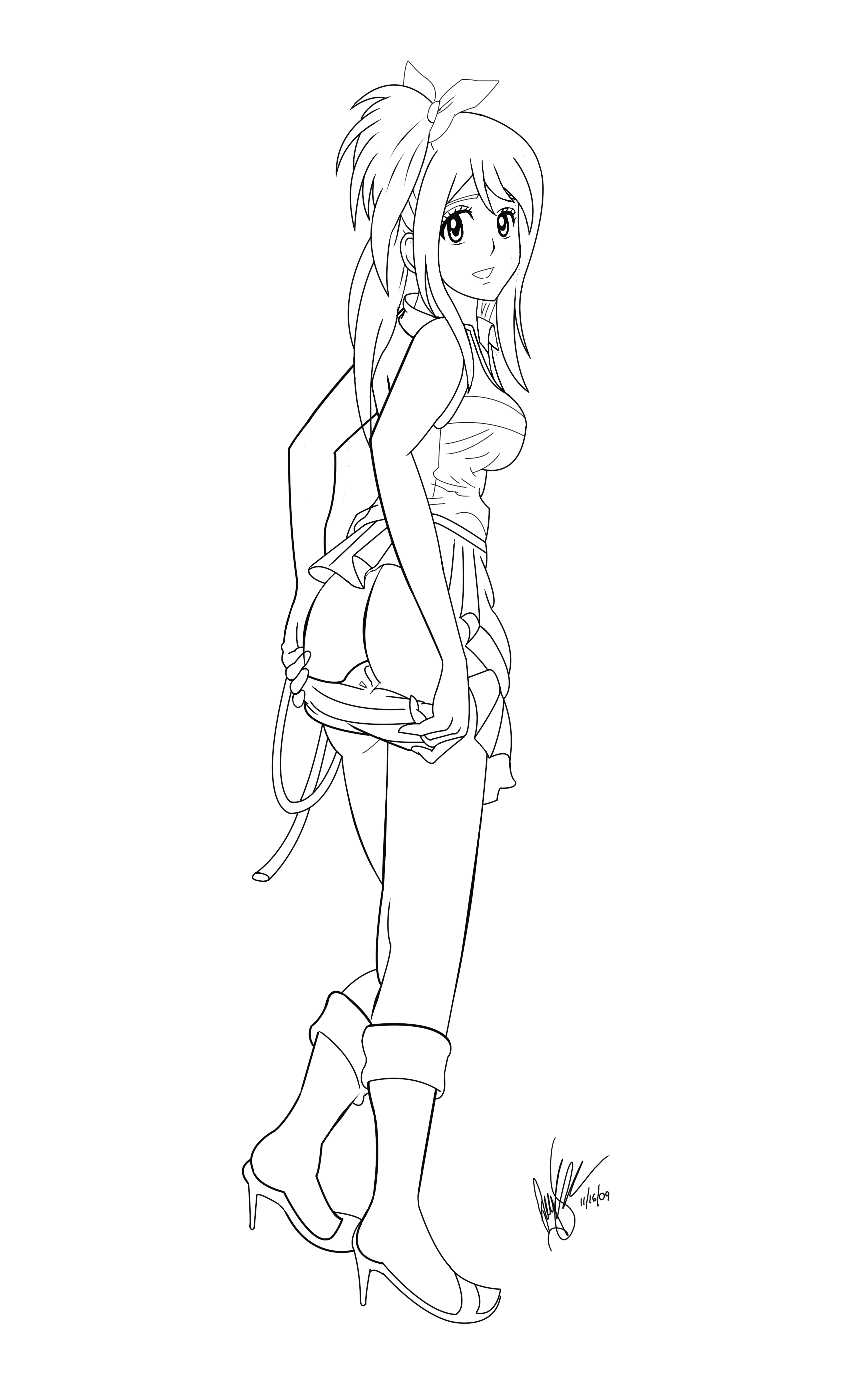 Lucy Heartfilia (Fairy Tail) Rule 34 Image