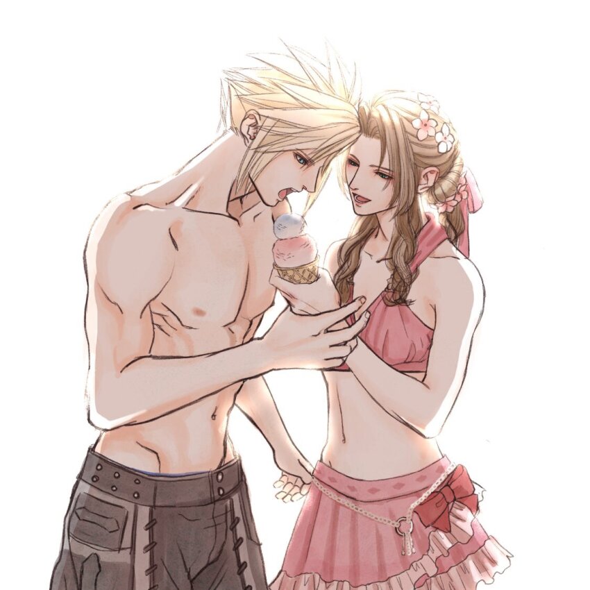 Aerith Gainsborough (Final Fantasy) Rule 34 Image
