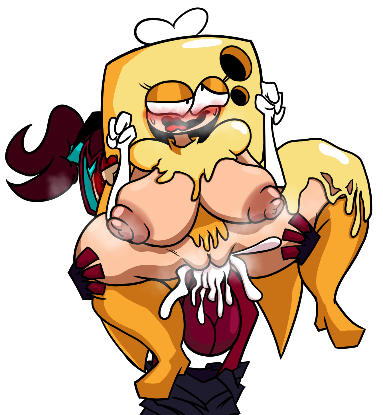 Cheese Toppin (Pizza Tower) Rule 34 Image
