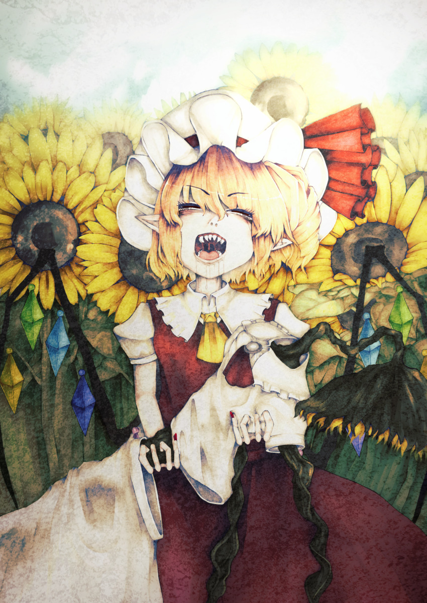 Flandre Scarlet (Touhou) Rule 34 Image