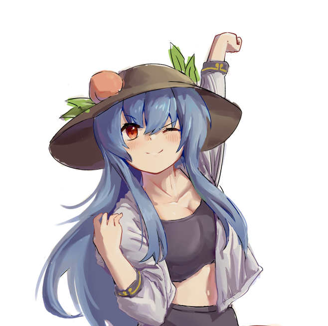 Hinanawi Tenshi (Touhou) Rule 34 Image