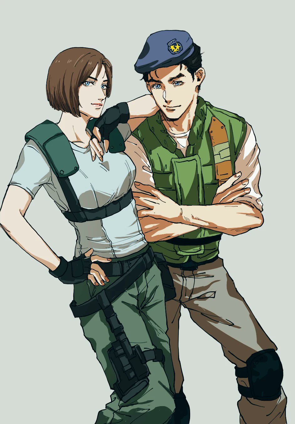 Chris Redfield (Resident Evil) Rule 34 Image