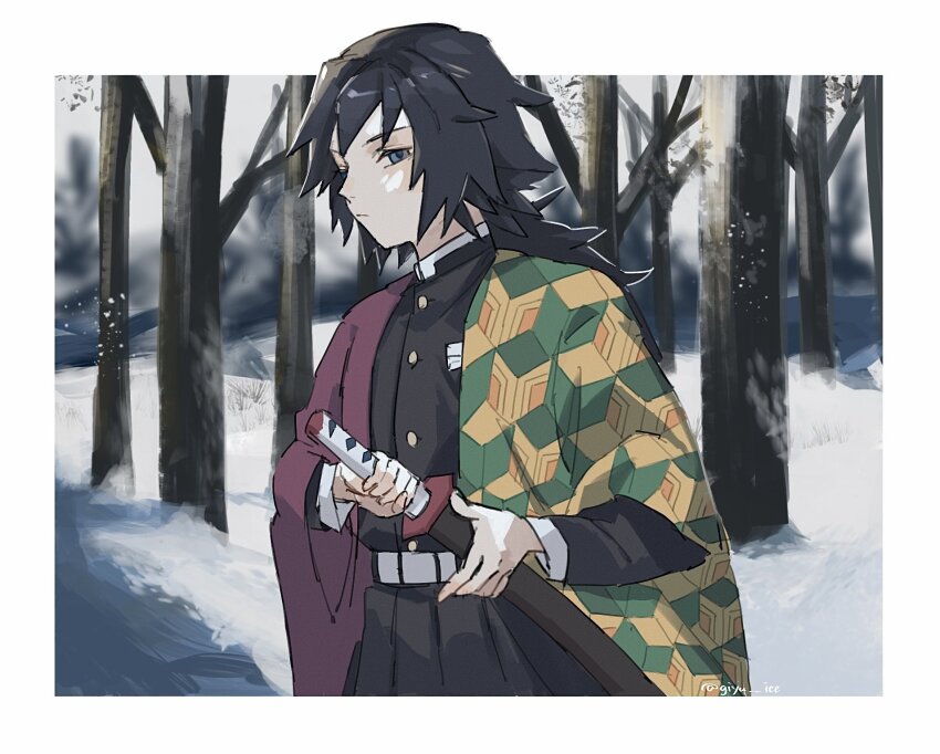 Tomioka Giyuu (Kimetsu No Yaiba) Rule 34 Image