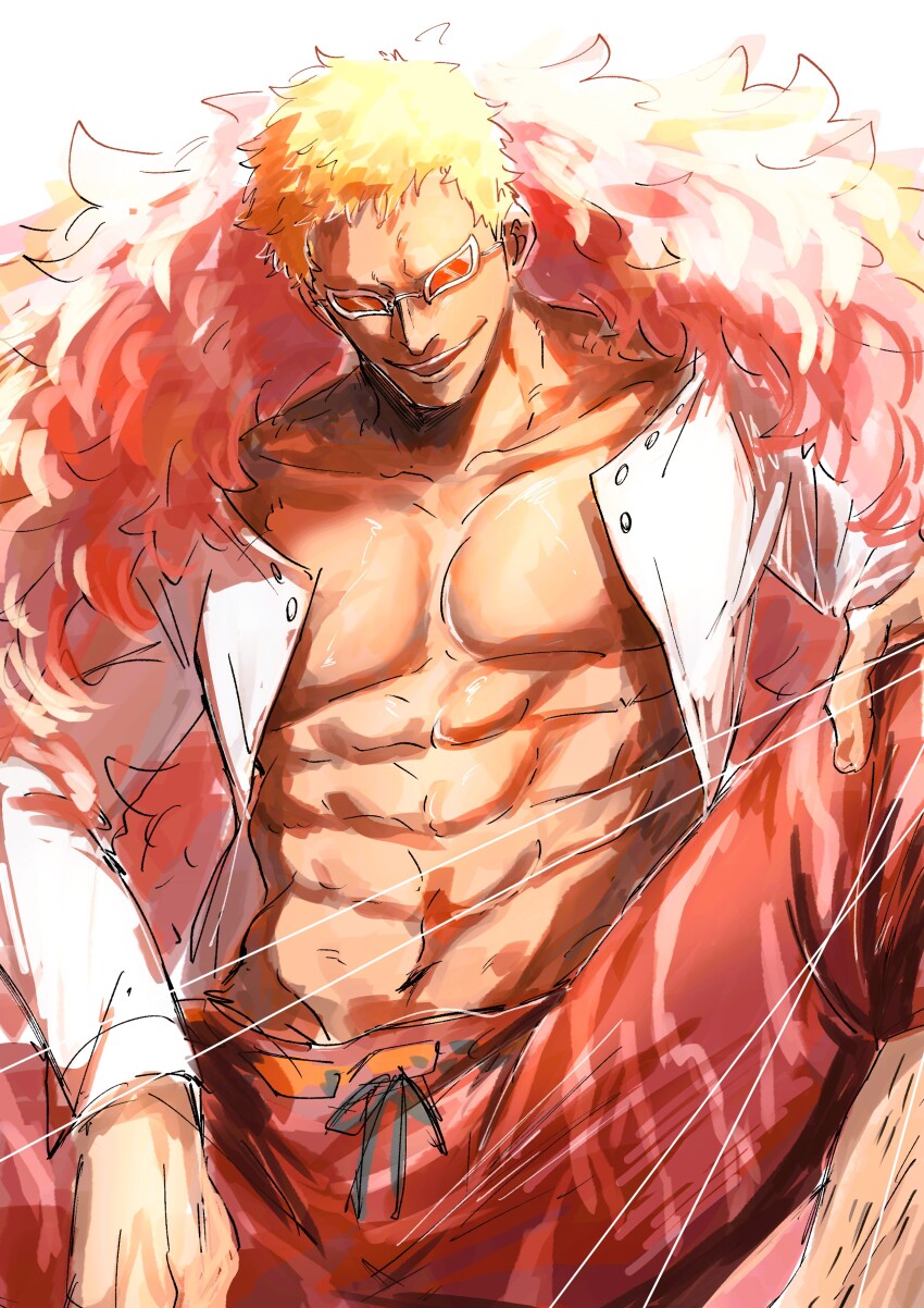 Donquixote Doflamingo (One Piece) Rule 34 Image