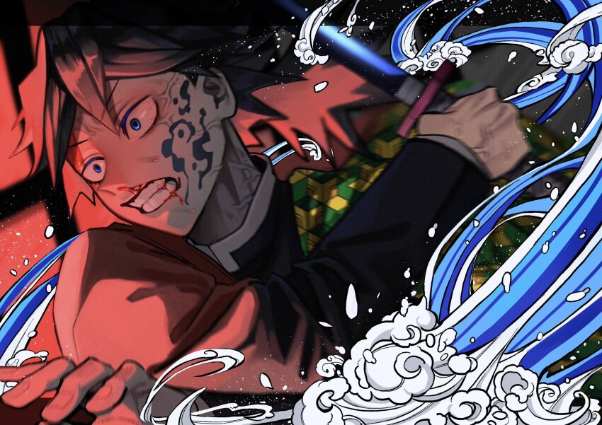 Tomioka Giyuu (Kimetsu No Yaiba) Rule 34 Image