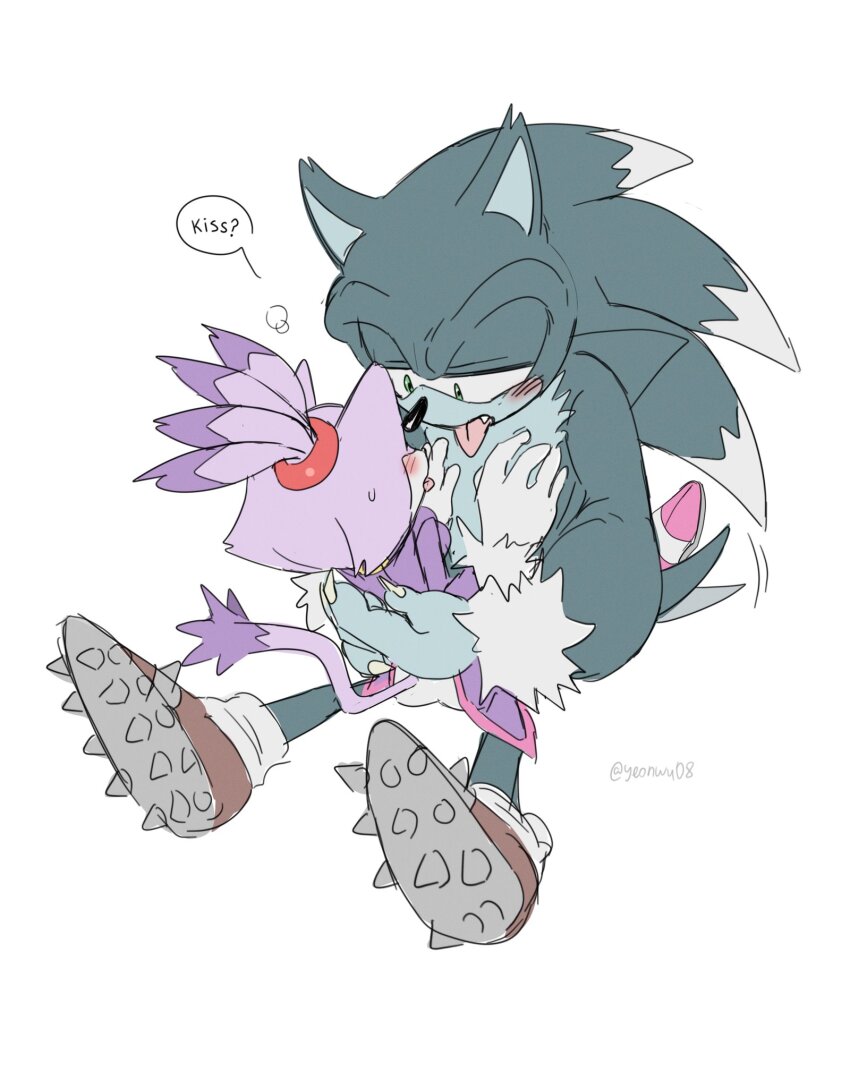 Blaze The Cat (Sonic (Series)) Rule 34 Image