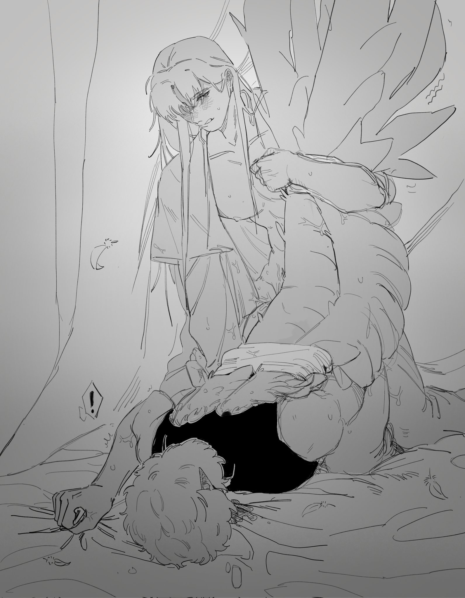 Gintoki Sakata (Gintama) Rule 34 Image