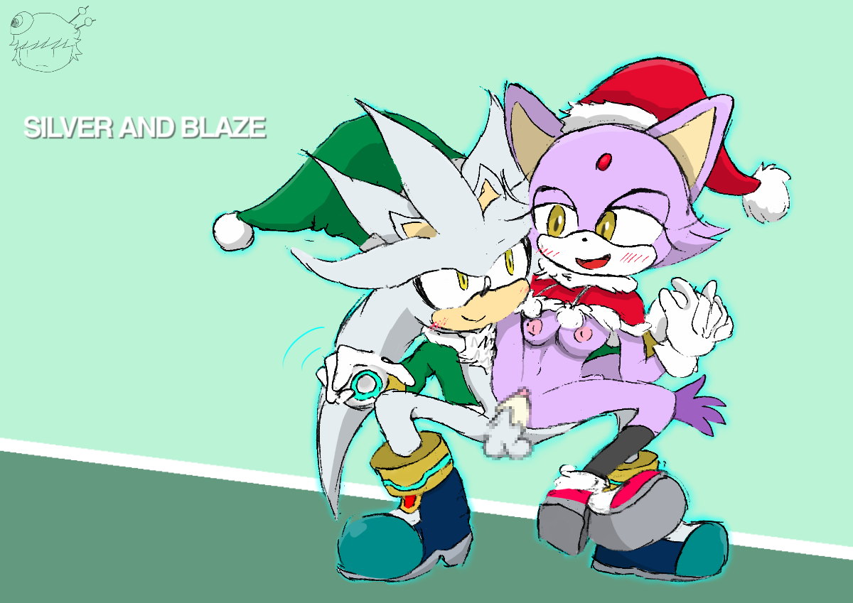 Blaze The Cat (Christmas) Rule 34 Image