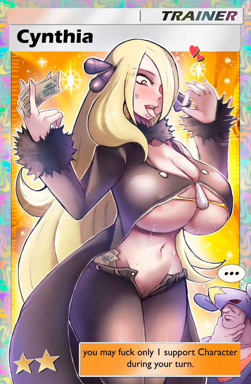 Cynthia (Pokemon) Rule 34 Image