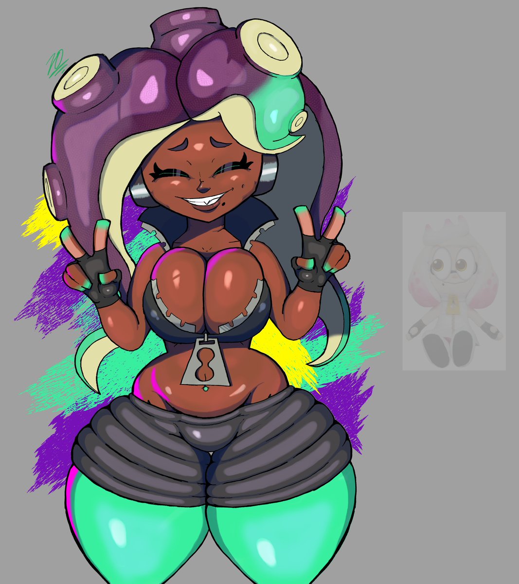 Marina (Splatoon) Rule 34 Image