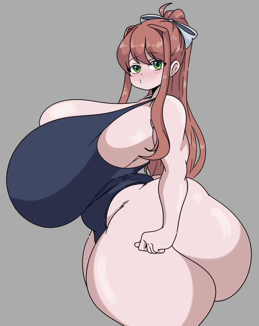 Monika (Doki Doki Literature Club) Rule 34 Image