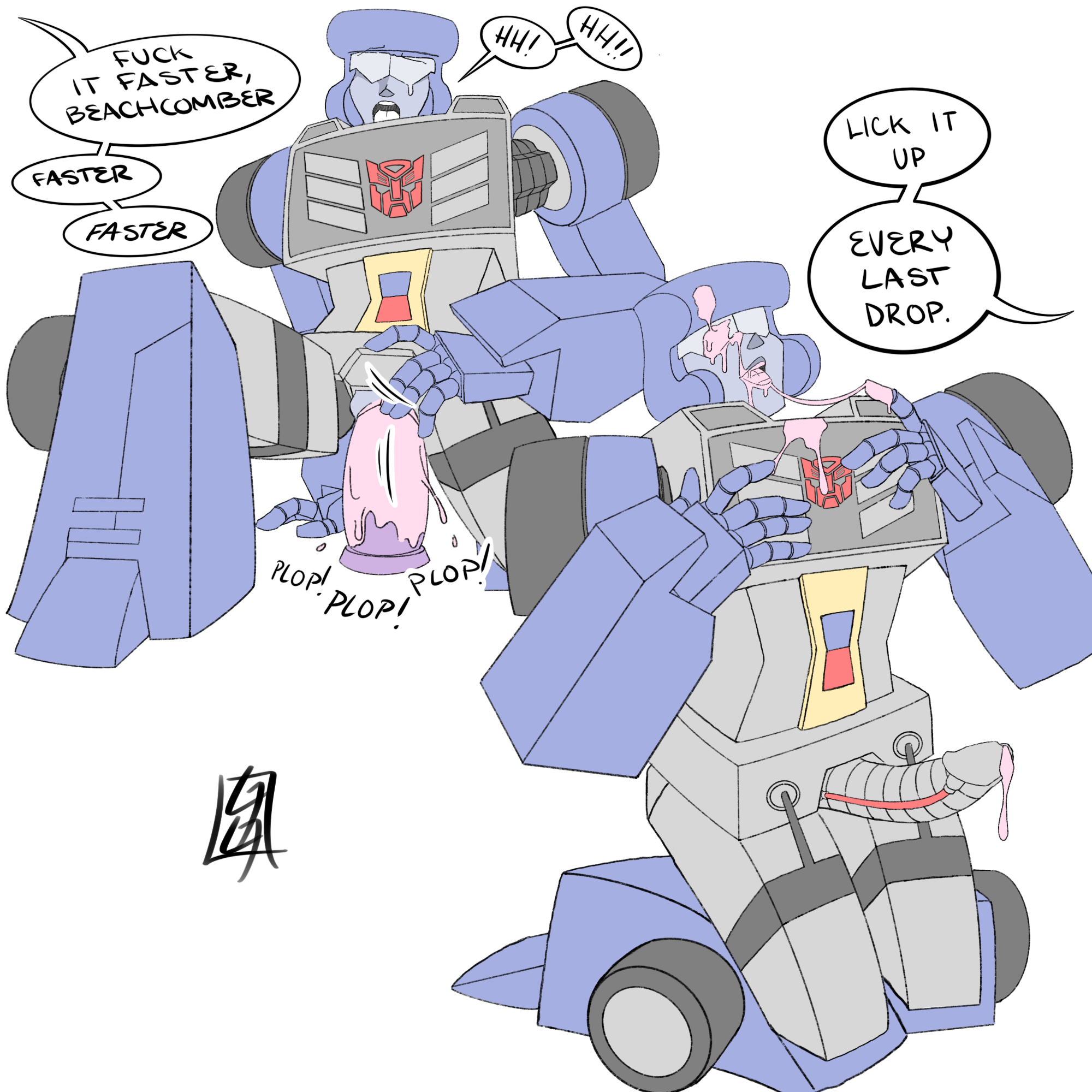 Aggressive Rule 34 Image