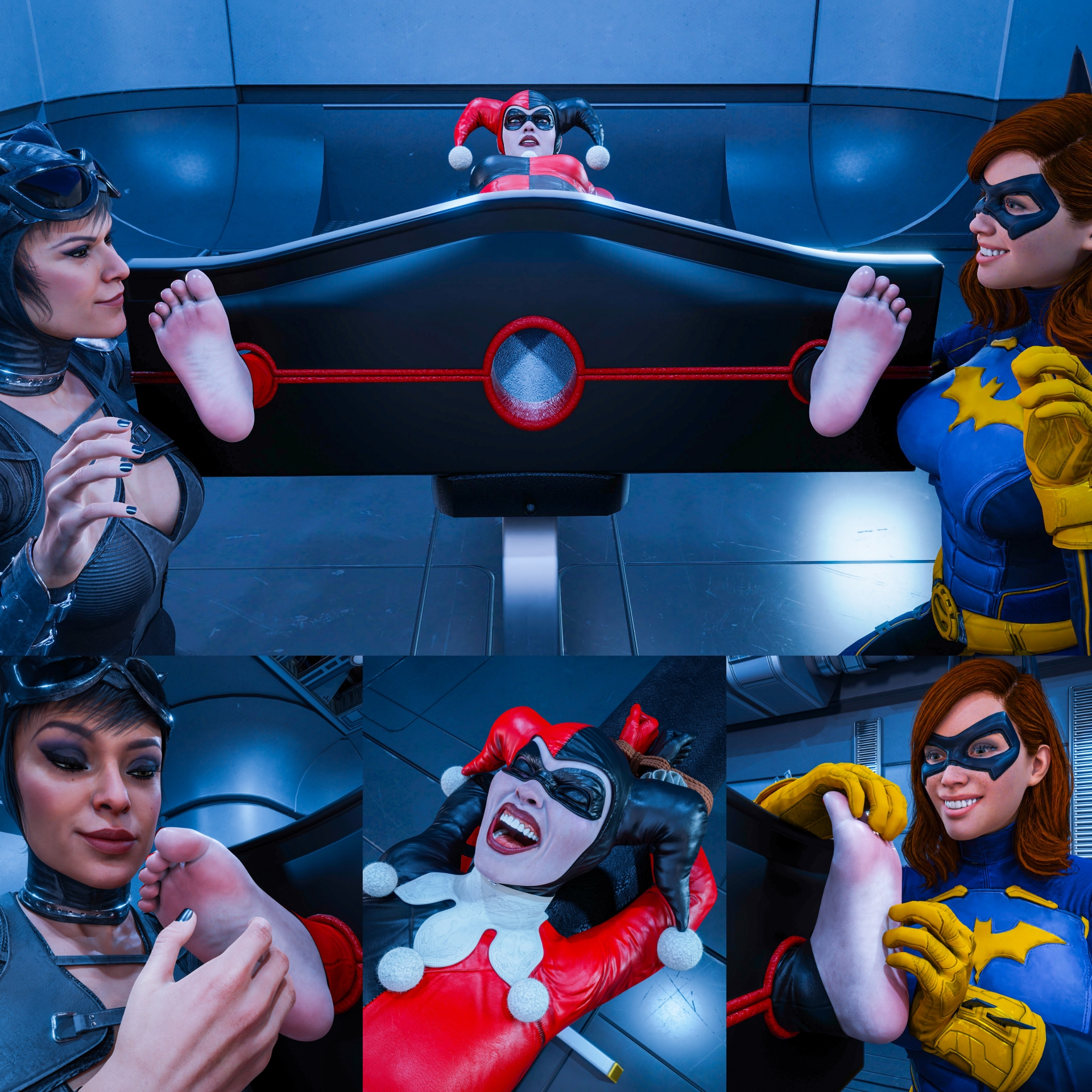 Barbara Gordon (Batman: Arkham Knight) Rule 34 Image