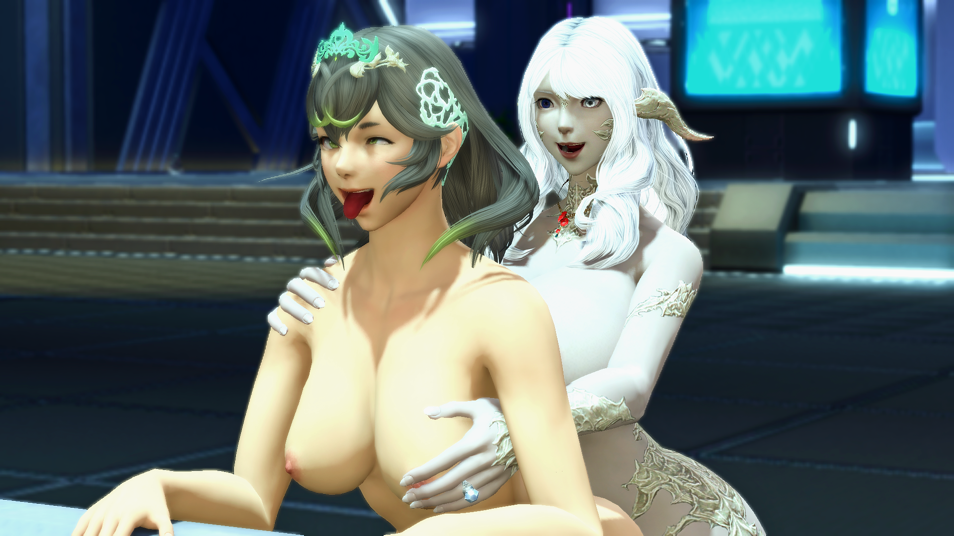 Au Ra (Final Fantasy) Rule 34 Image