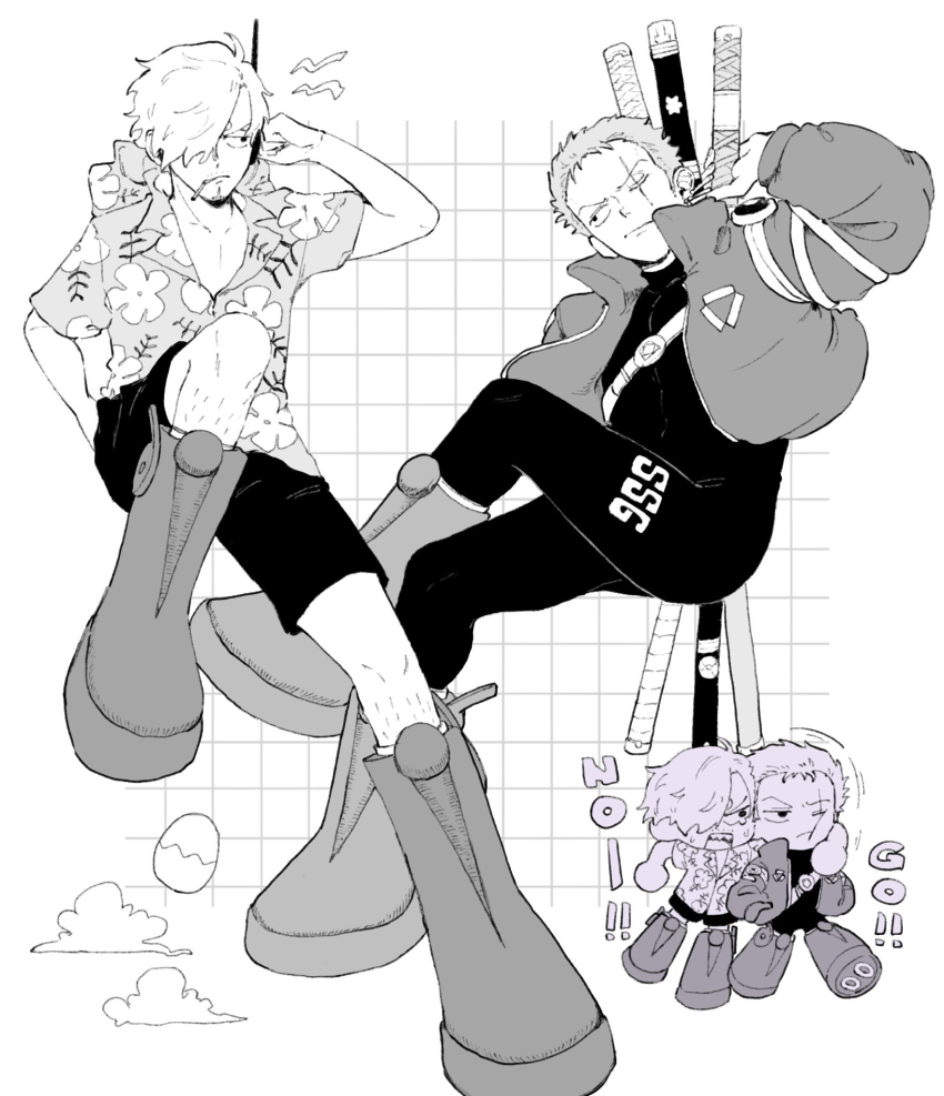 Roronoa Zoro (One Piece) Rule 34 Image