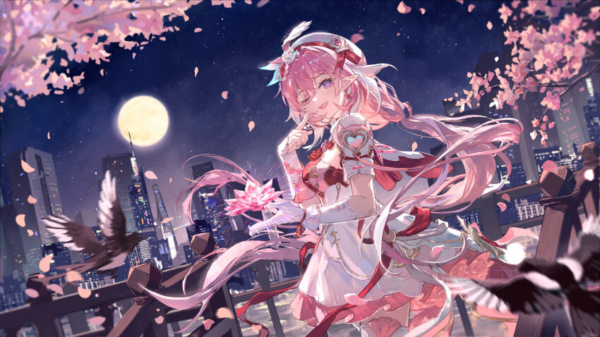 Elysia (Hi Love Elf) (Honkai Impact) Rule 34 Image